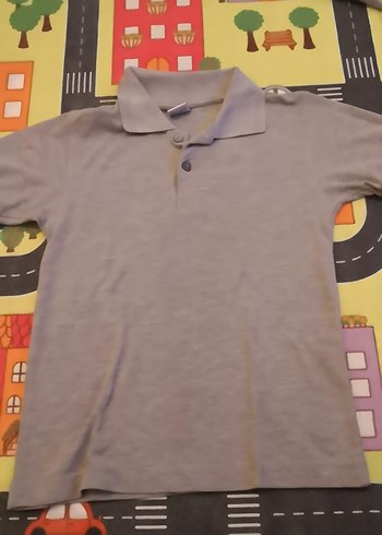Erkek Gri Kısa Kollu Polo Tişört 2adet
