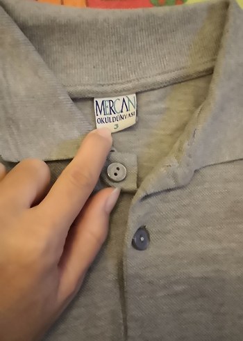 Diğer Erkek Gri Kısa Kollu Polo Tişört 2adet
