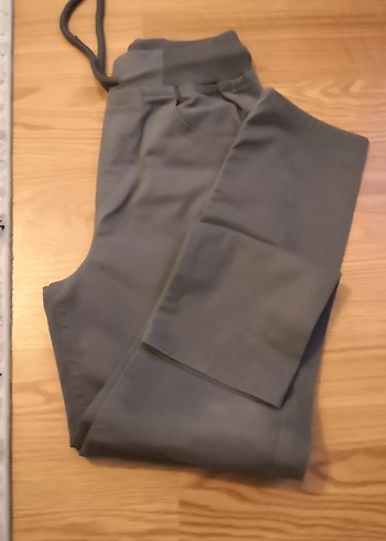Gri çocuk okul pantolonu