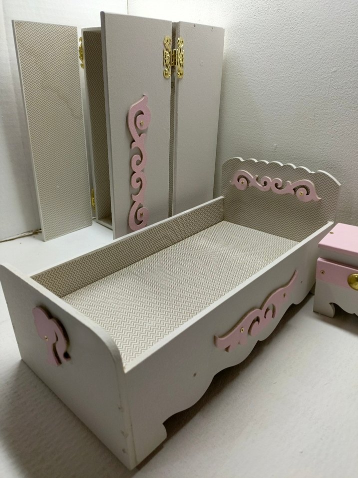 Pastel Pembe Çocuk Şifonyer Seti - Görsel 3