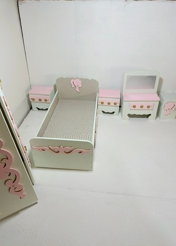 Pastel Pembe Bebek Yatağı Seti