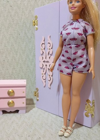 Pastel Pembe Bebek Mobilyası Seti - Görsel 7