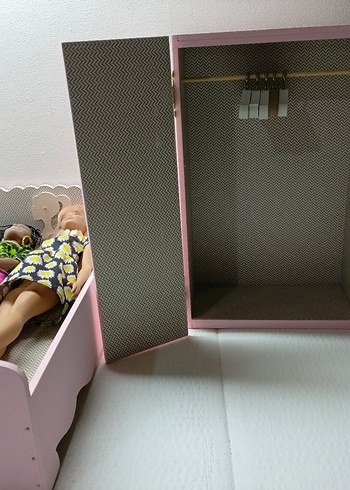 Beden Pastel Pembe Çocuk Yatağı