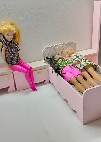 Beden Renk Pastel Pembe Çocuk Yatağı