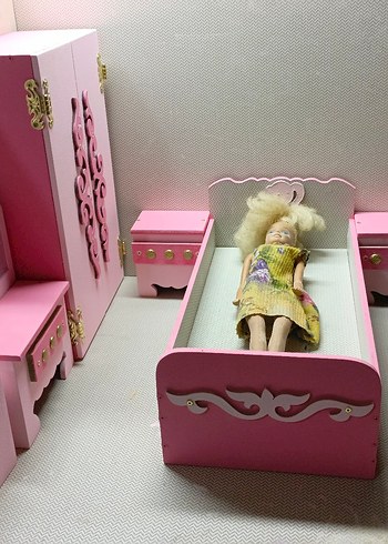 Pastel Pembe Çocuk Oyun Mobilyası Seti - Görsel 4