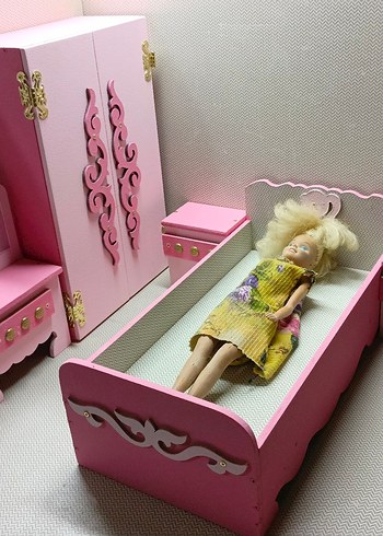 Pastel Pembe Çocuk Oyun Mobilyası Seti - Görsel 3