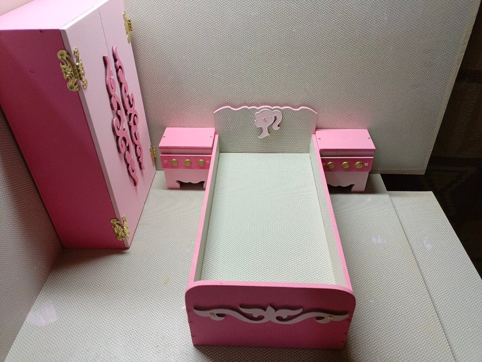 Pastel Pembe Çocuk Oyun Mobilyası Seti - Görsel 5