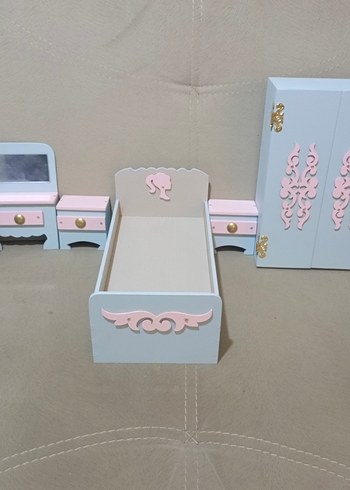 Pastel Pembe Çocuk Oyun Mobilyası Seti - Görsel 5