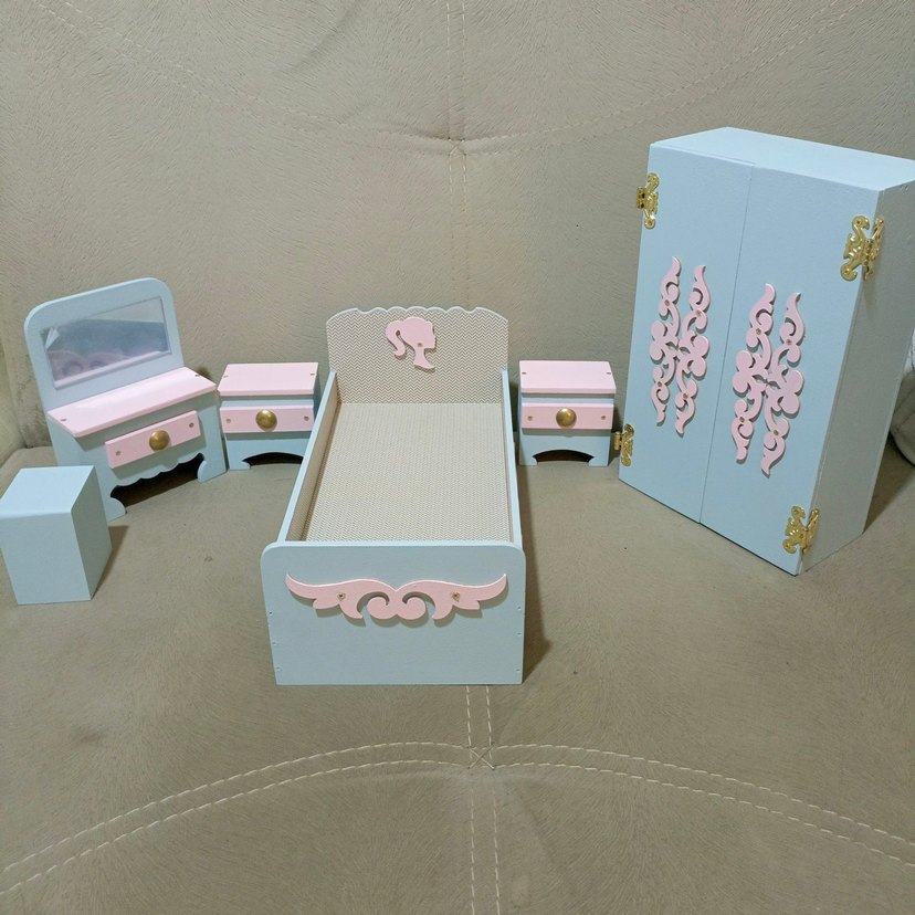 Pastel Pembe Çocuk Oyun Mobilyası Seti - Görsel 3