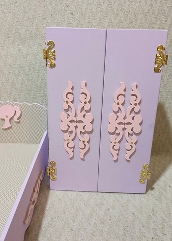 Pembe Pastel oyuncak Çocuk Yatak Seti - Görsel 2