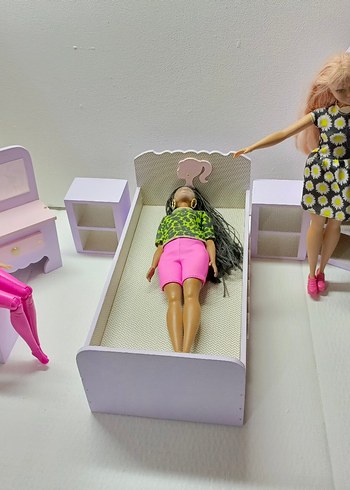 Beden barbie boy yatak seti