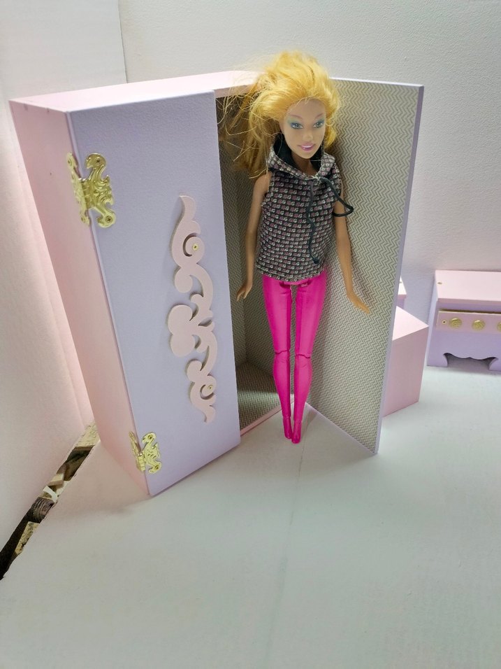 Yatak Seti barbie bebekler görseldir ürüne dahil değildir - Görsel 3