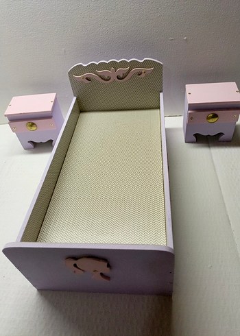 Pembe Bebek ve Pastel Mobilya Seti - Görsel 6