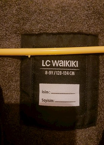 koyu mavi Erkek Çocuk Kemerli Street Wear Kaban - Görsel 2