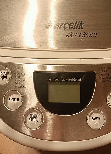 Arçelik ekmek yapma Makinesi  - Görsel 6