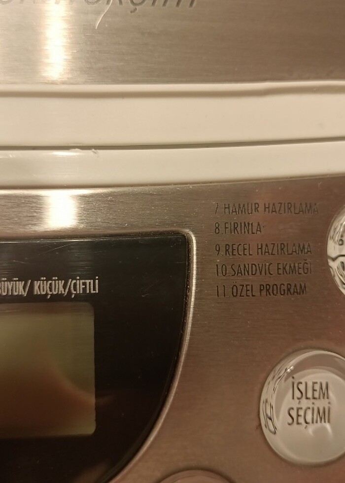 Arçelik ekmek yapma Makinesi  - Görsel 5