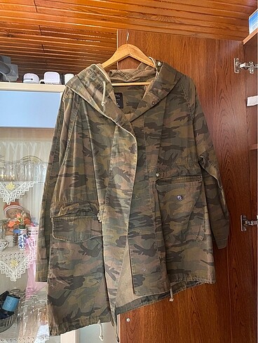 mavi denim millitary ceket