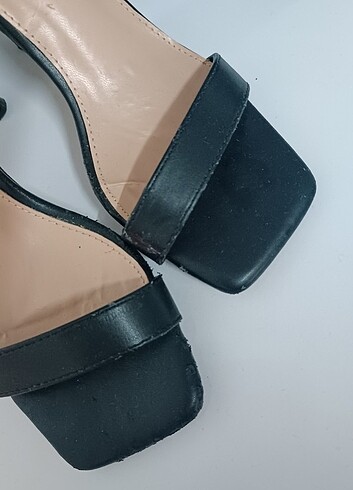 ipekyol topuklu siyah ayakkabı 