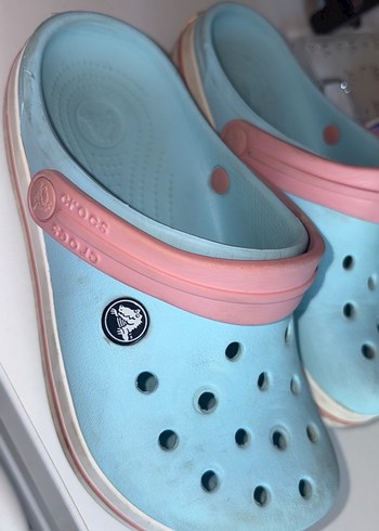 Crocs Crocs orijinal Çocuk turkuaz Renkli Terlik J2 33-34