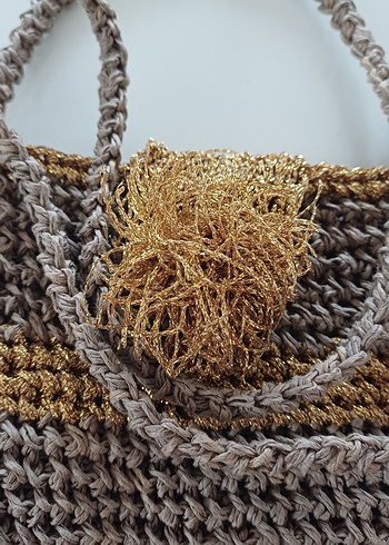 Bohem Örgü Kadın Çapraz Çanta - Görsel 3