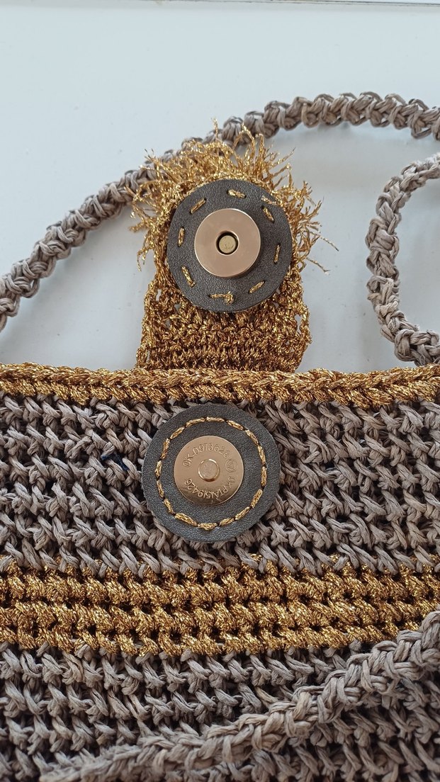 Bohem Örgü Kadın Çapraz Çanta - Görsel 2