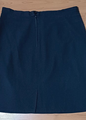 Lacivert Midi Etek - Görsel 2