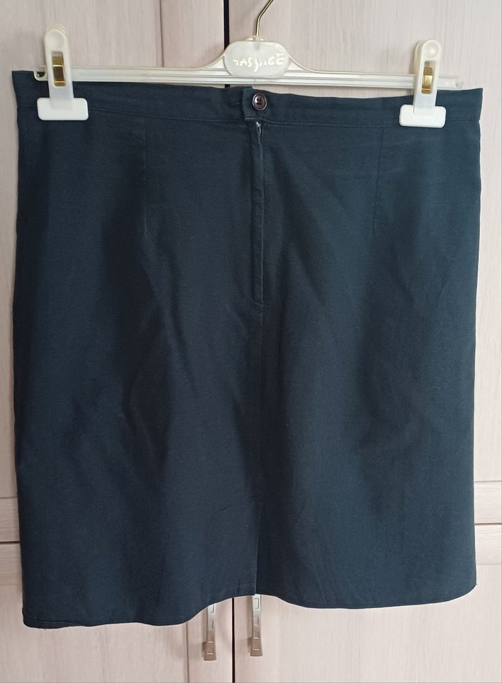 Lacivert Midi Etek - Görsel 5