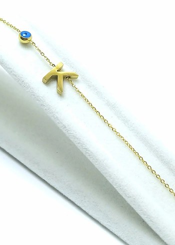 Uzun Zincirli Bohem Altın Renkli Çelik Bileklik Tane 150TL - Görsel 7