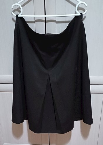 Kahverengi Pilili Midi Etek - Görsel 3