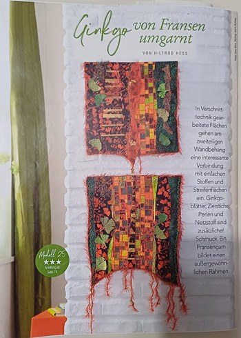 Lena's Patchwork Dergisi - Tolle Projekte - Görsel 3
