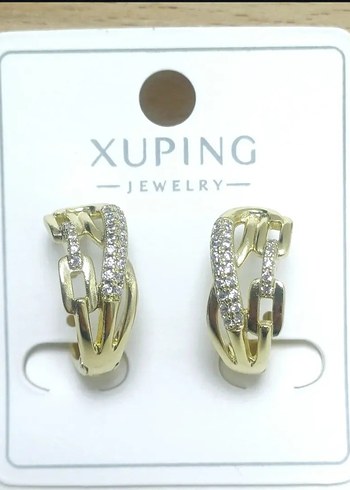 Altın Renk Mini Payetli Kadın Çelik Küpeler Tane 370TL - Görsel 6