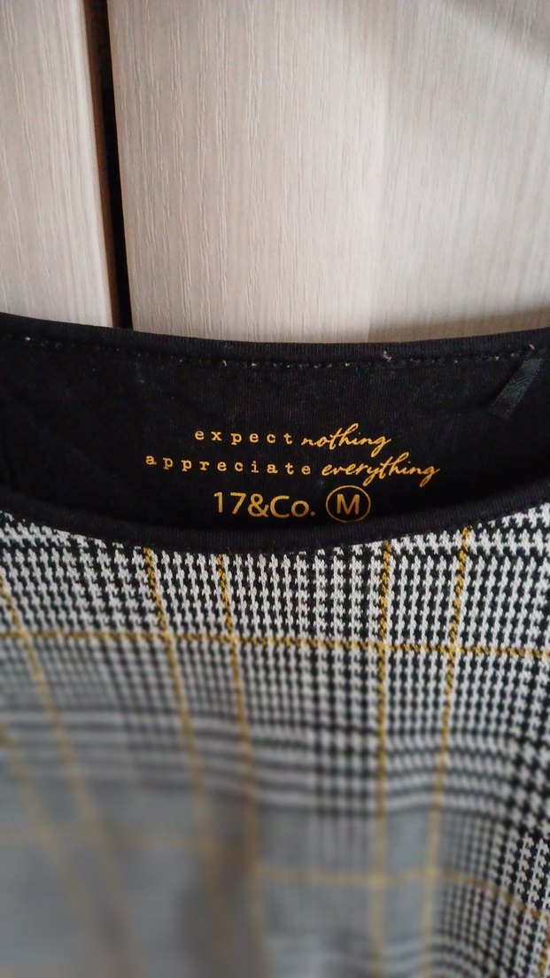 Gri Desenli Triko Kadın Sweatshirt - Görsel 3