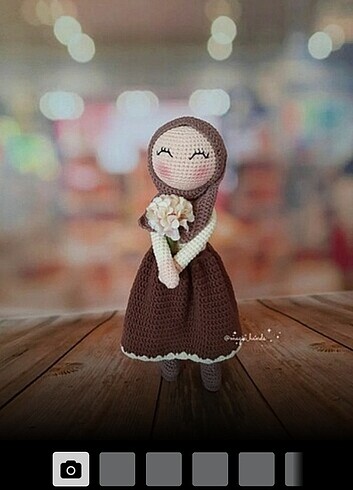 Amigurimi Tesettür Bebek 