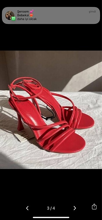 Zara Zara topuklu sandalet