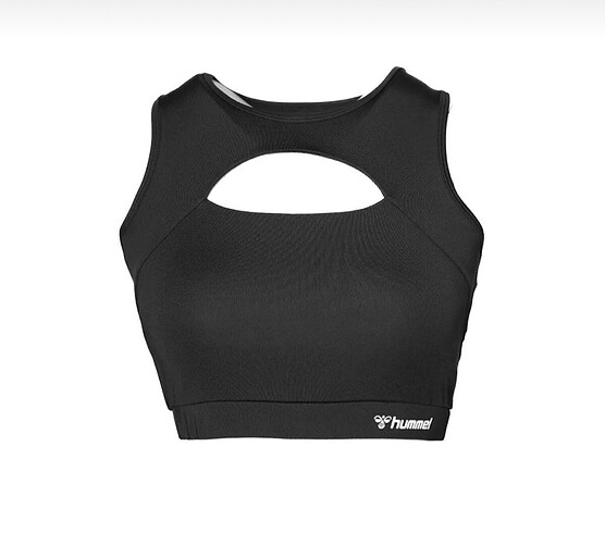 Hummel Peul Siyah Sporcu Sütyeni