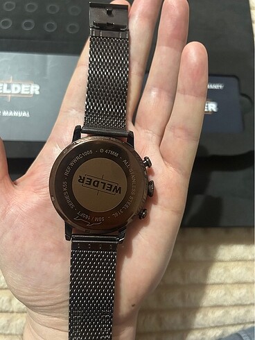Beden kahverengi Renk Orjinal Welder Çikolata kahvesi 47 mm