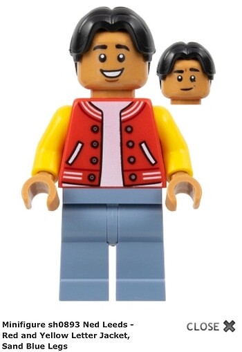LEGO MARVEL NED LEEDS