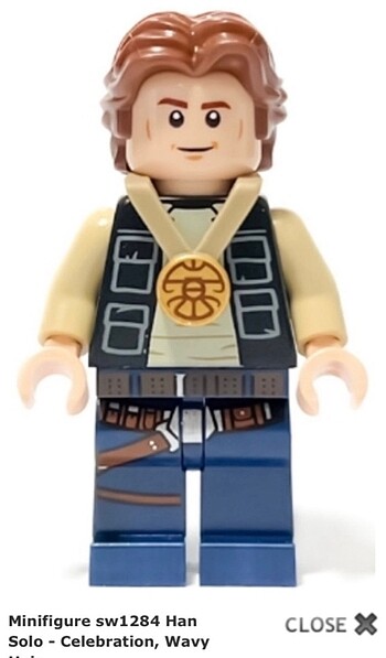  Beden LEGO MİNİFİGÜR 5 ADET