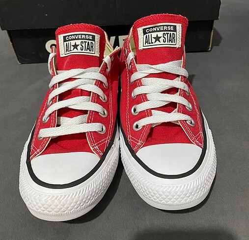 Converse Orjinl kısa kırmızı converse