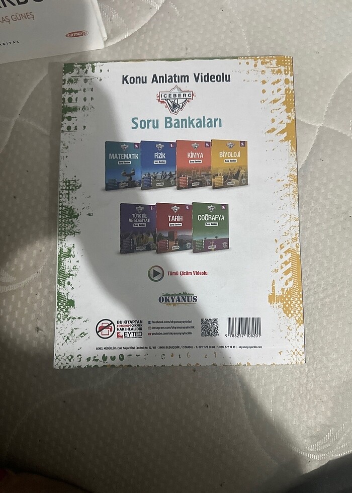 Okyanus yayınları Türk dili ve edebiyatı testi 9 . Sınıf - Görsel 3