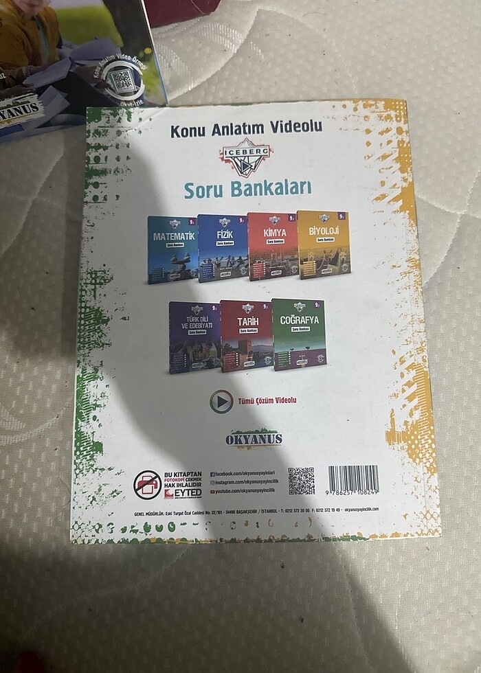 Okyanus yayınları fizik 9 sınıf test kitabi - Görsel 3