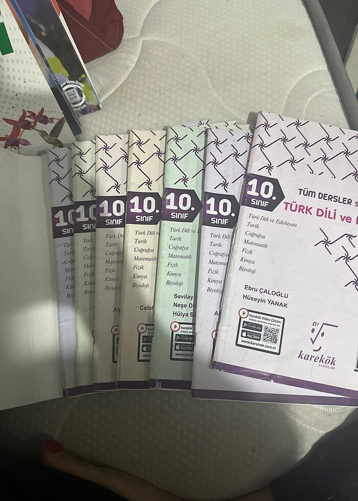 Karekök yayinlari tüm dersler tes kitabi 10 sınıf - Görsel 3