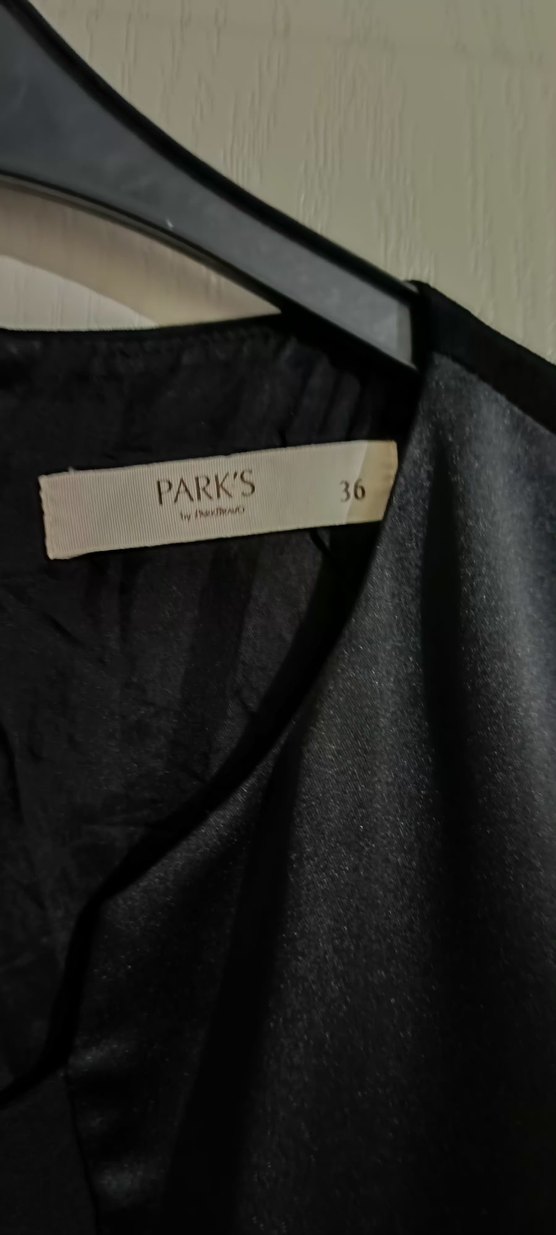 Siyah klasik elbise - Görsel 3