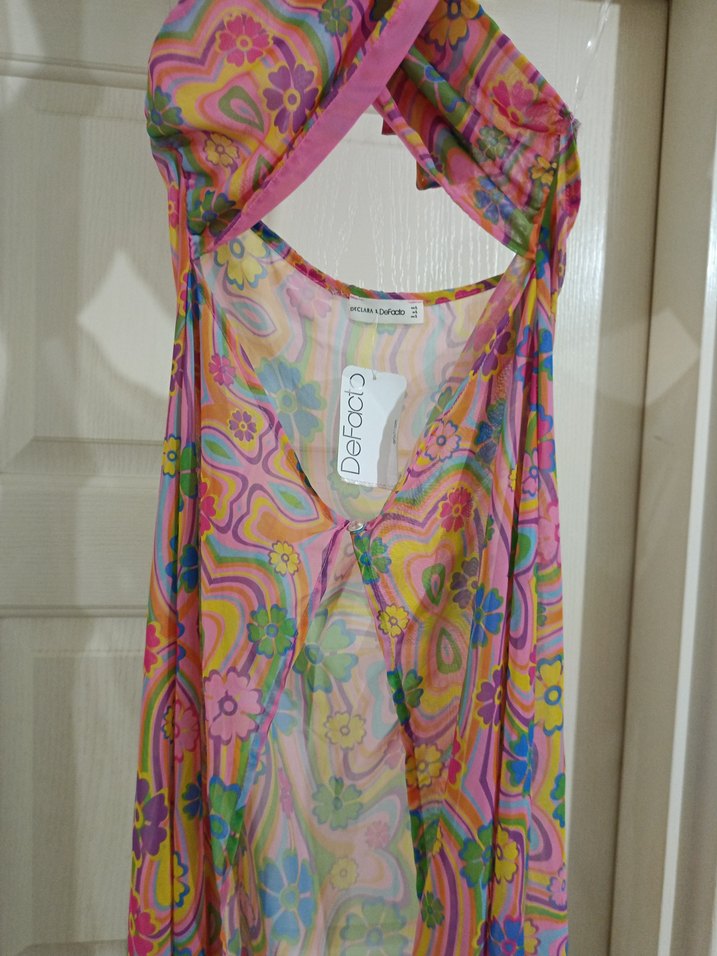 defacto uzun pareo - Görsel 5