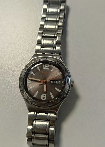 Swatch Kadın Gri Vintage Kol Saati