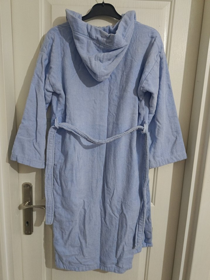 erkek çocuk mavi bornoz - Görsel 2