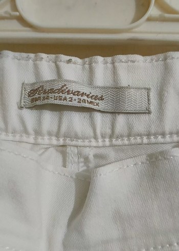 Stradivarius beyaz pantolon - Görsel 3