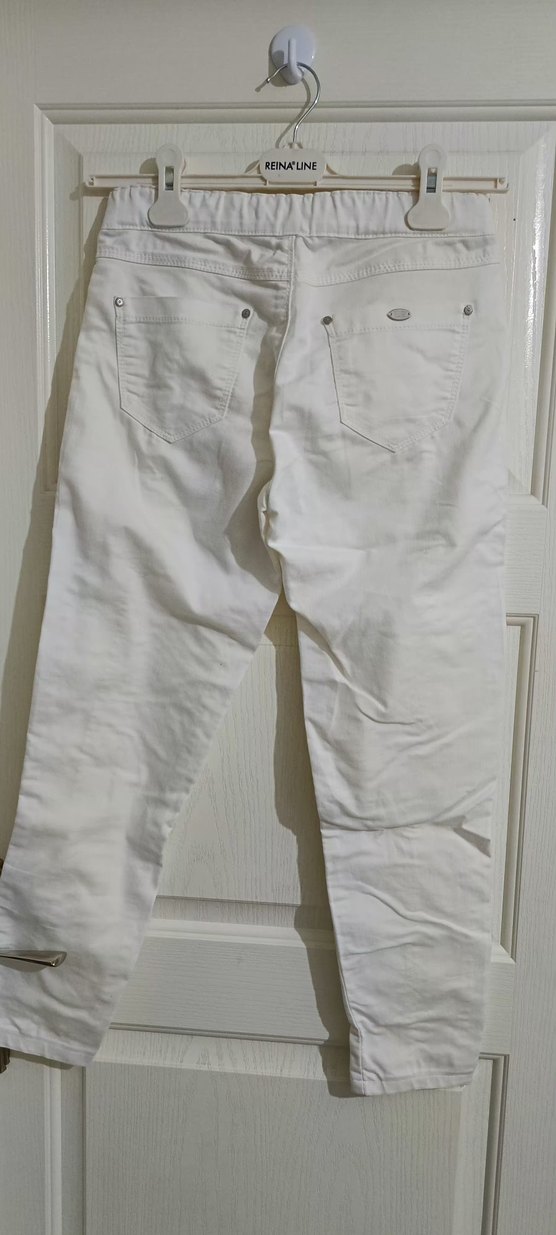 Stradivarius beyaz pantolon - Görsel 2
