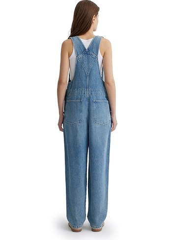 s Beden mavi Renk Mavi Denim Salopet Bahçıvan