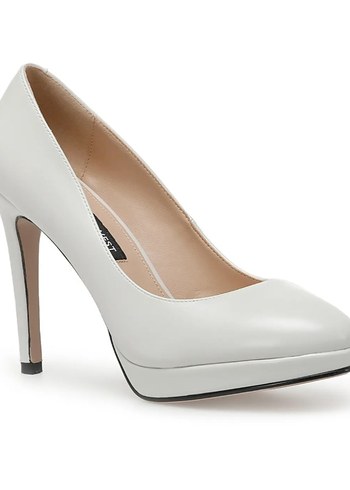 Nine West Beyaz  Stiletto - Görsel 2